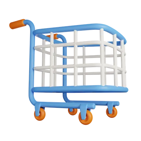 Trolley 3D Icon 3D Icon