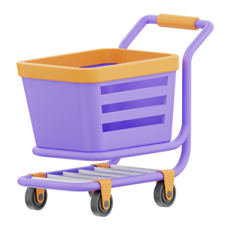 Trolley  3D Icon