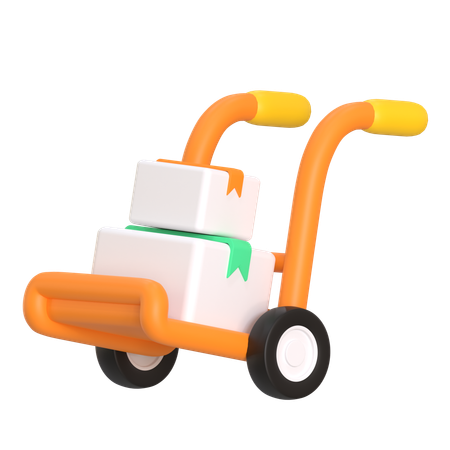 Trolley  3D Icon