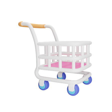 Trolley  3D Icon