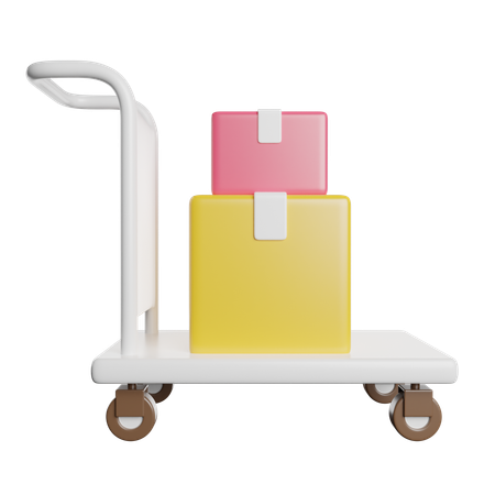 Trolley  3D Icon