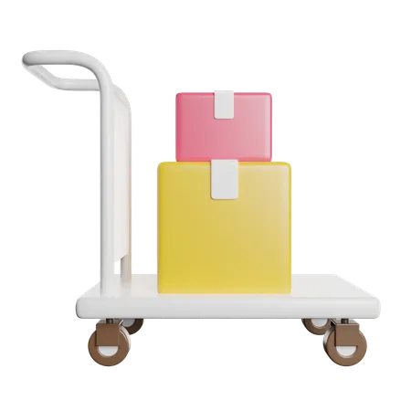 Trolley  3D Icon