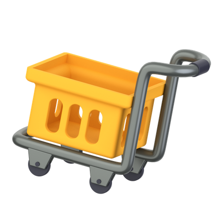 Trolley  3D Icon