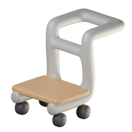 Trolley  3D Icon