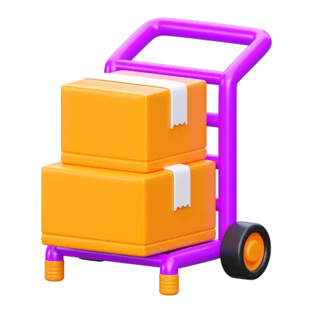 Trolley  3D Icon