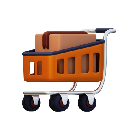 Trolley  3D Icon