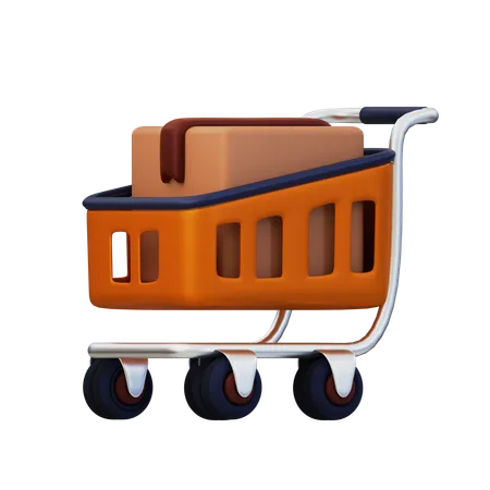 Trolley  3D Icon