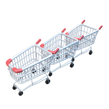 Trolley  3D Icon