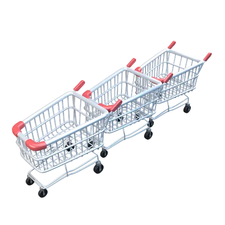 Trolley  3D Icon