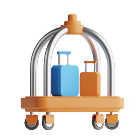 Trolley  3D Icon