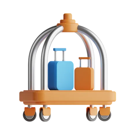 Trolley  3D Icon