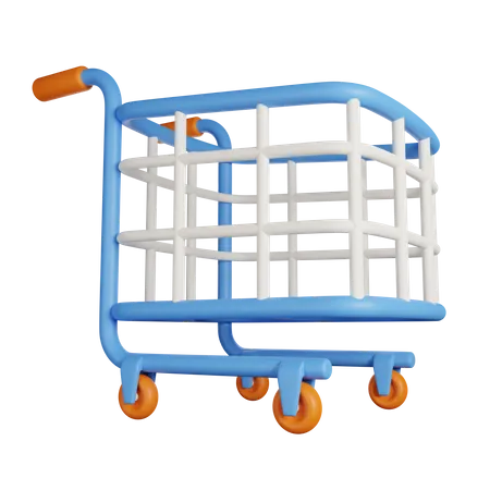 Trolley 3D Icon  3D Icon