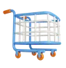 Trolley 3D Icon