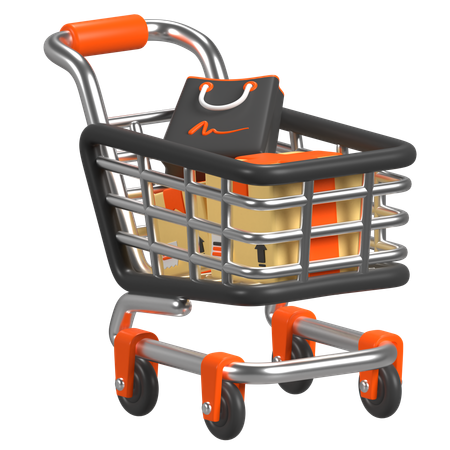 Trolley  3D Icon