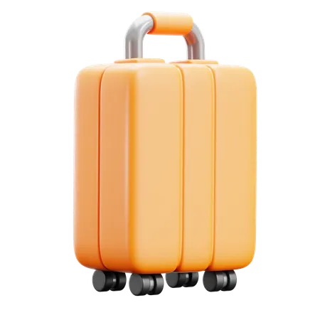 Trolley Bag  3D Icon