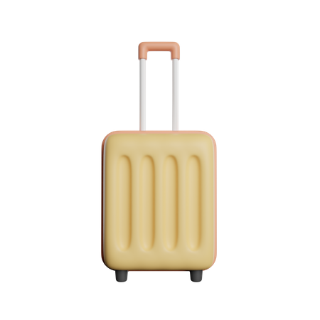 Trolley Bag  3D Icon