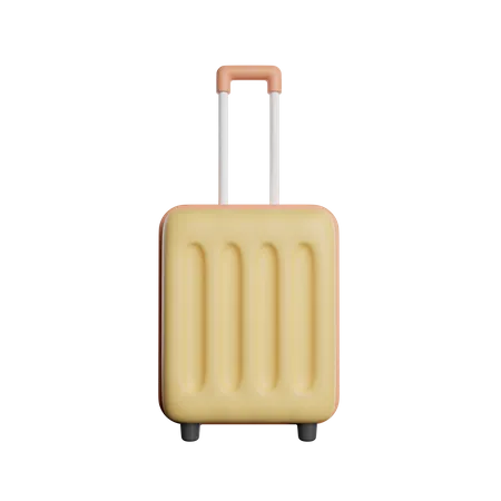 Trolley Bag  3D Icon