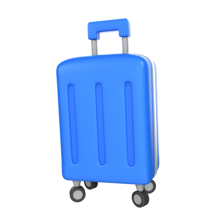 Trolley Bag  3D Icon