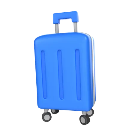 Trolley Bag  3D Icon