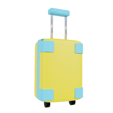 Trolley Bag  3D Icon