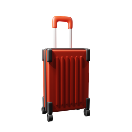 Trolley Bag  3D Icon