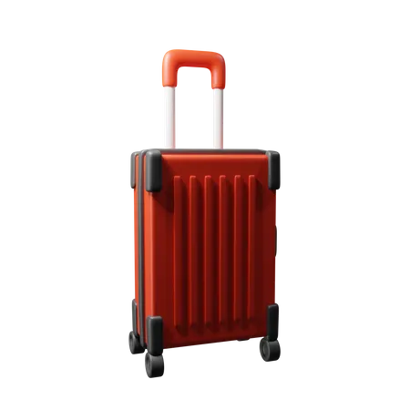 Trolley Bag  3D Icon