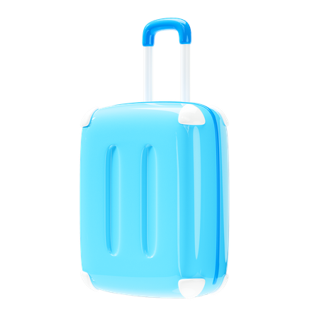 Trolley Bag  3D Icon