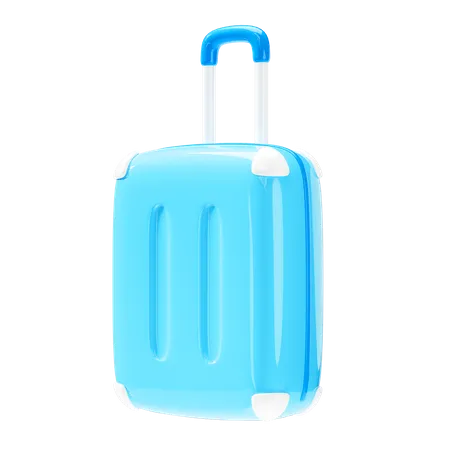 Trolley Bag  3D Icon