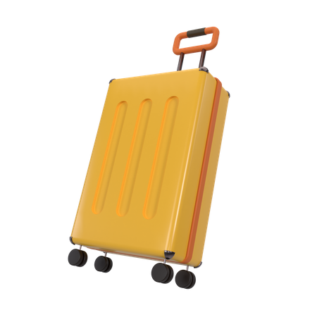 Trolley Bag  3D Icon