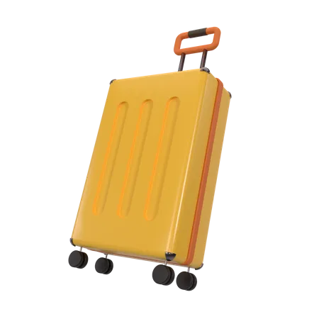 Trolley Bag  3D Icon