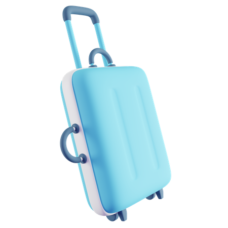 Trolley Bag  3D Icon