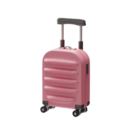 Trolley Bag  3D Illustration