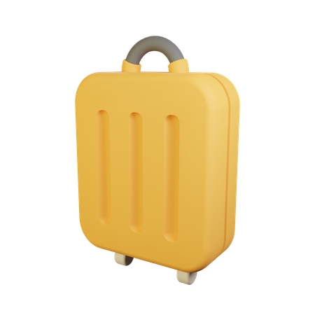 Trolley Bag  3D Icon