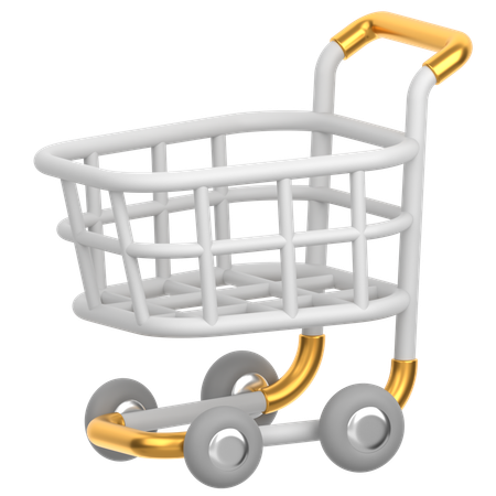 Trolley Cart  3D Icon