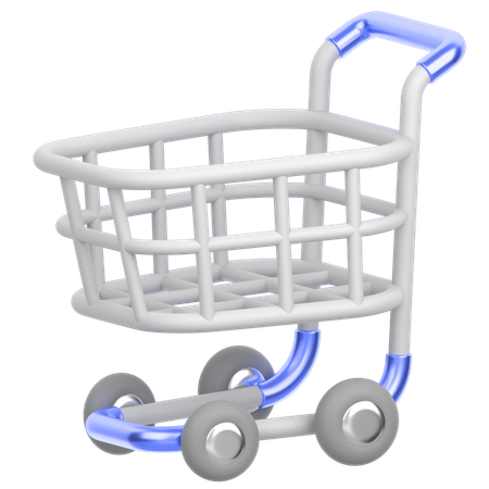 Trolley Cart  3D Icon