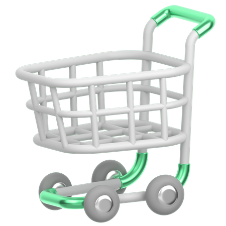 Trolley Cart  3D Icon