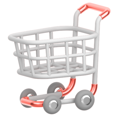 Trolley Cart  3D Icon