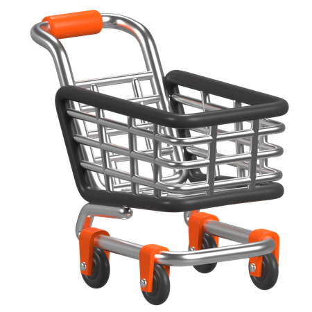 Trolley Empty  3D Icon