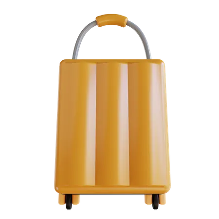 Trolley Suitcase  3D Icon