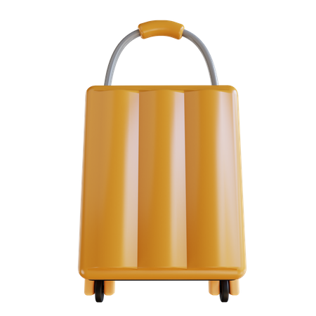 Trolley Suitcase 3D Icon