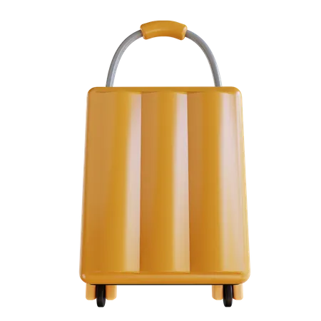 Trolley Suitcase 3D Icon
