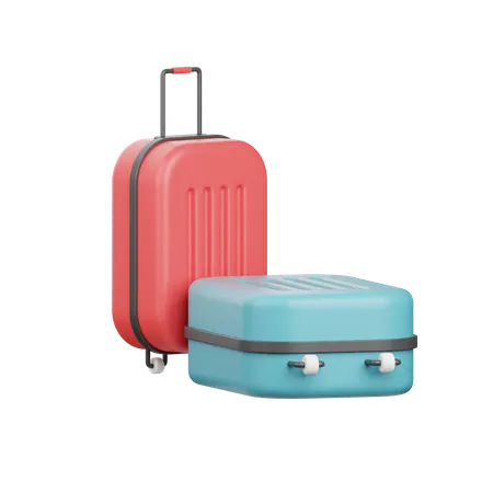 Trolleytasche  3D Icon