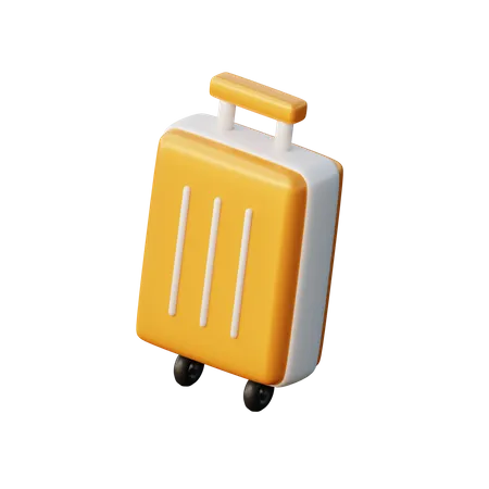 Trolleytasche  3D Illustration