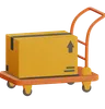 Trolley With Package Box