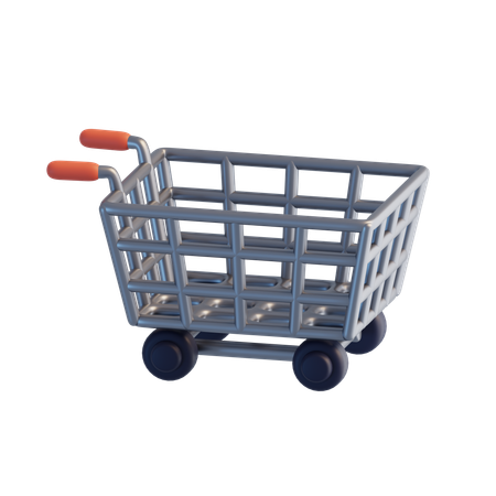 Trolly shopping  3D Icon