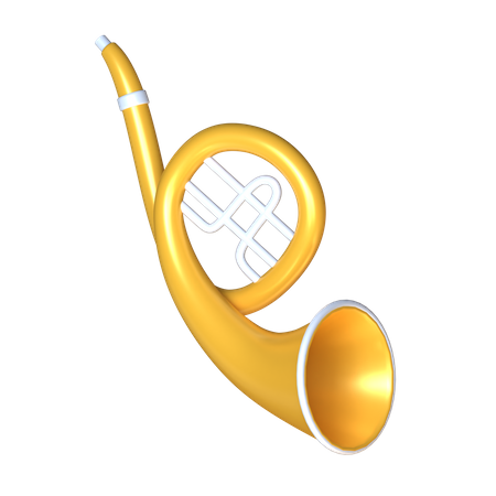 Trombón  3D Icon