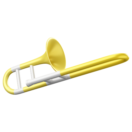 Trombone  3D Icon