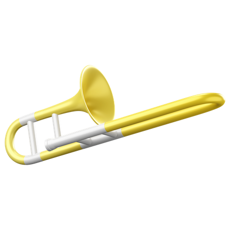 Trombone  3D Icon