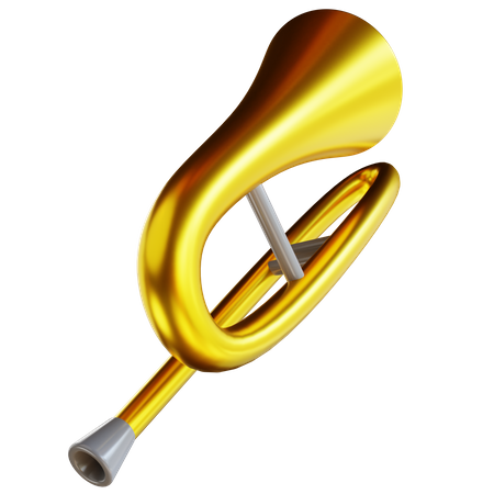 Trombone 3D Icon