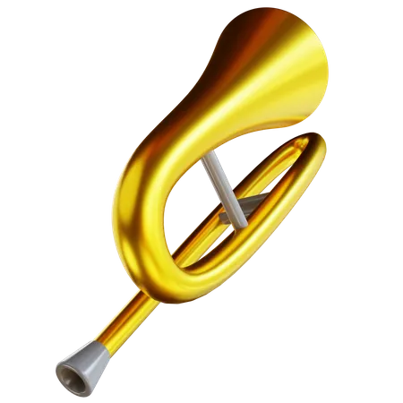 Trombone 3D Icon